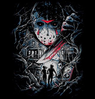 Obrázek 2 produktu Dámské tričko Vražedný Jason Voorhees