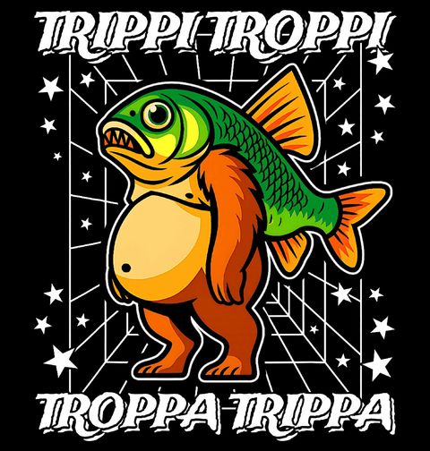 Obrázek produktu Pánské tričko Kosmická Trippi Troppi z Jiné Dimenze