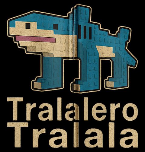 Obrázek produktu Dětské tričko Lego Žralok Tralalero Tralala