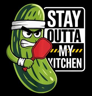 Obrázek 2 produktu Pánské tričko Bojová Okurka Stay Outta My Kitchen