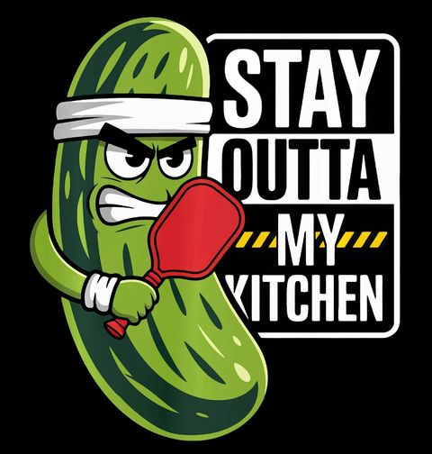 Obrázek produktu Pánské tričko Bojová Okurka Stay Outta My Kitchen