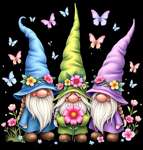 Obrázek produktu Dětské tričko Zahradní Trpaslíci Whimsical Gnome