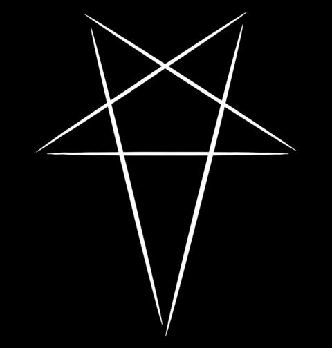 Obrázek produktu Pánské tričko Okultní Pentagram