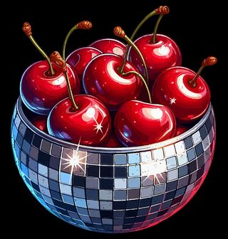 Obrázek 2 produktu Pánské tričko Disco Třešně