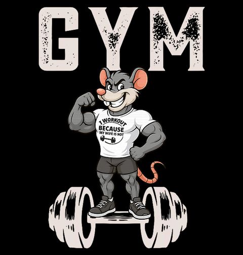 Obrázek produktu Pánské tričko Gym Rat
