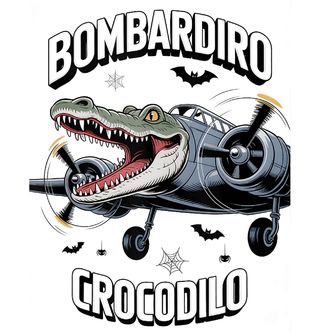 Obrázek 2 produktu Dámské tričko Létající Bombardiro Crocodilo