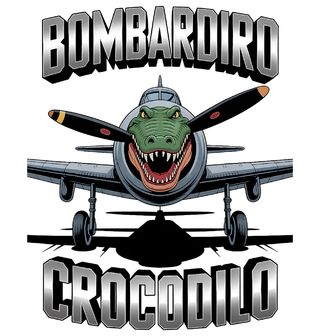 Obrázek 2 produktu Dámské tričko Vzlet bombardéru Bombardiro Crocodilo