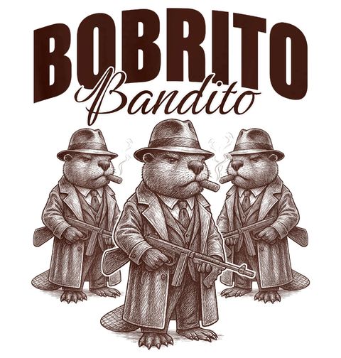 Obrázek produktu Dámské tričko Gangster Bobrito Bandito