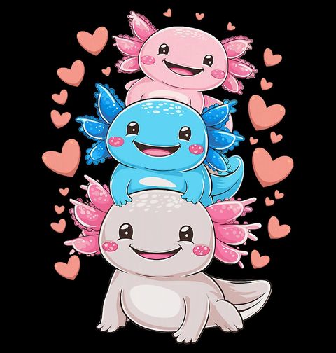 Obrázek produktu Dětské tričko Věž z Axolotlů