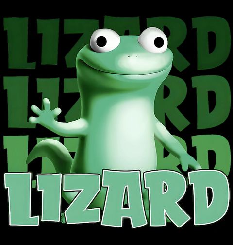Obrázek produktu Pánské tričko Zelená Ještěrka Lizard