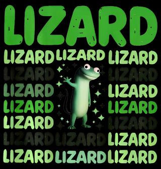 Obrázek 2 produktu Pánské tričko Meme Ještěrka LIZARD