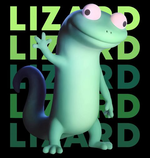 Obrázek produktu Pánské tričko Legendární Lizard