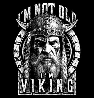 Obrázek 2 produktu Dámské tričko Nejsem starý, jsem Viking