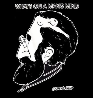 Obrázek 2 produktu Dámské tričko Na co myslí muži? Sigmund Freud