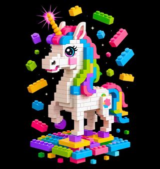 Obrázek 2 produktu Dětské tričko Lego Jednorožec