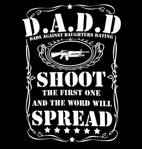 Obrázek produktu Pánské tričko D.A.D.D Otcové proti randění dcer
