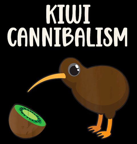 Obrázek produktu Dětské tričko Pták Kivi Kanibal Kiwi Cannibalism