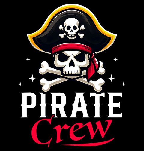 Obrázek produktu Pánské tričko Pirátská Posádka Pirate Crew