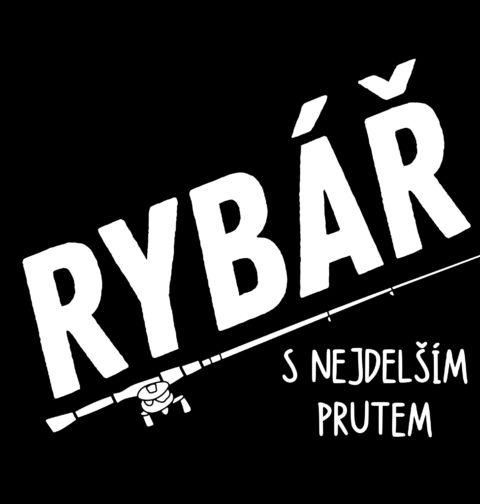 Obrázek produktu Pánské tričko Rybář s nejdelším prutem