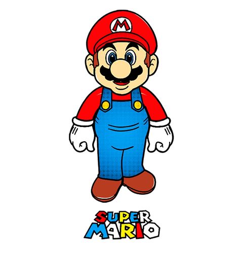 Obrázek produktu Dámské tričko Super Mario