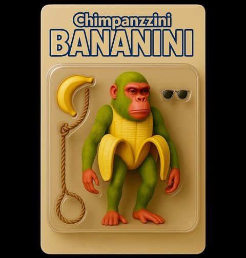 Obrázek produktu Dámské tričko Akční Figurka Chimpanzzini Bananini