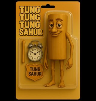 Obrázek 2 produktu Dětské tričko Akční Figurka Tung tung tung sahur
