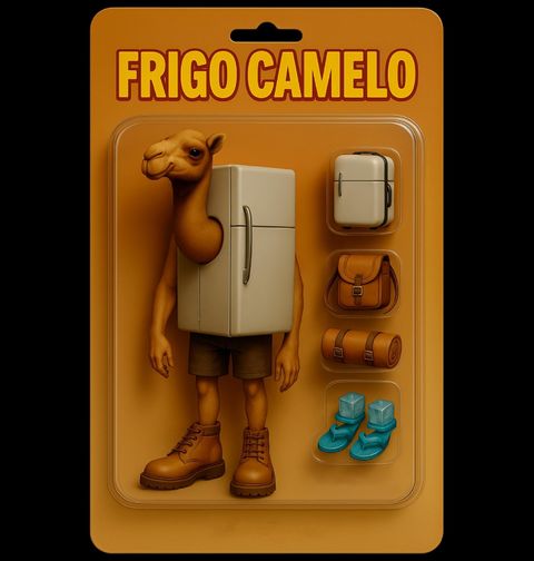 Obrázek produktu Dámské tričko Akční Figurka Frigo Camelo