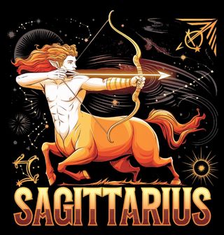 Obrázek 2 produktu Dětské tričko Znamení Horoskopu Střelec Sagittarius