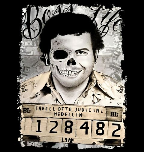 Obrázek produktu Dámské tričko Nesmrtelný Pablo Escobar