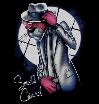 Obrázek 2 produktu Dětské tričko Růžový panter Pink Panther Smooth Criminal