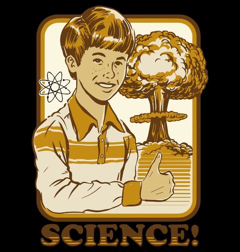 Obrázek produktu Dámské tričko Atomový výbuch Steven Rhodes Science!