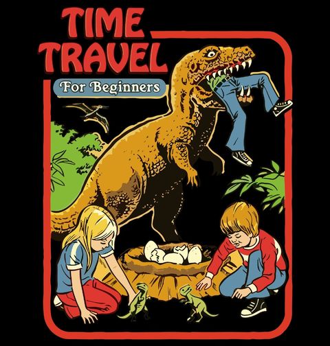 Obrázek produktu Pánské tričko Cestování časem Steven Rhodes Time Travel