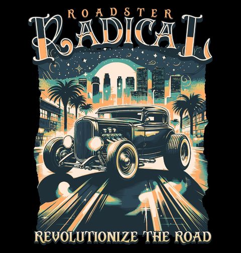 Obrázek produktu Dámské tričko Veterán Radikální Roadster