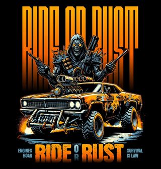 Obrázek 2 produktu Pánské tričko Jezdi, nebo zrezni Ride or Rust