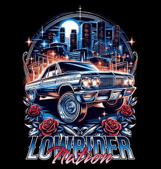 Obrázek 2 produktu Dámské tričko Národ Lowriderů Lowrider Nation