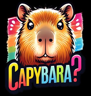 Obrázek 2 produktu Dětské tričko Zmatená Kapybara Capybara?