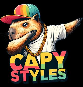 Obrázek 2 produktu Pánské tričko Dabující Kapybara Capy Styles