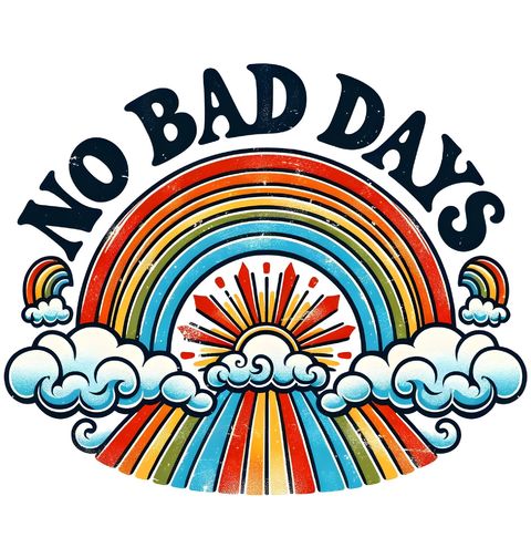 Obrázek produktu Dámské tričko Žádné špatné dny No Bad Days