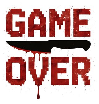 Obrázek 2 produktu Dámské tričko Hororová Hra Game Over