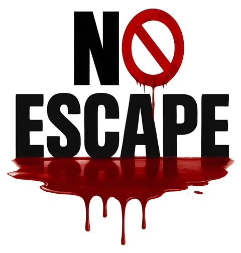 Obrázek produktu Pánské tričko Hororová Past Žádný Únik No Escape