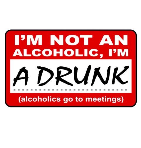 Obrázek produktu Pánské tričko Nejsem alkoholik, jsem opilý!
