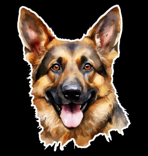 Obrázek produktu Dámské tričko Německý ovčák German Shepherd