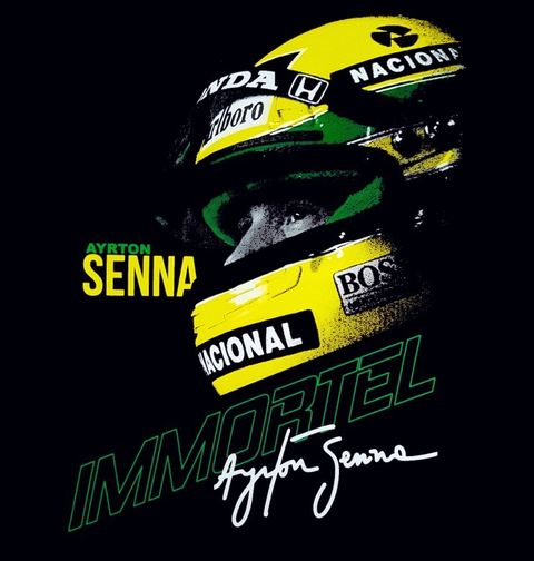 Obrázek produktu Pánské tričko Legendární Senna Ayrton Senna da Silva