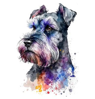 Obrázek 2 produktu Dámské tričko Knírač malý Miniature Schnauzer