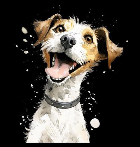 Obrázek produktu Pánské tričko Bláznivý Jack Russell teriér