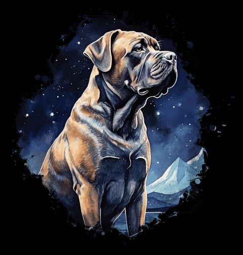 Obrázek produktu Pánské tričko Noční Hlídač Cane Corso