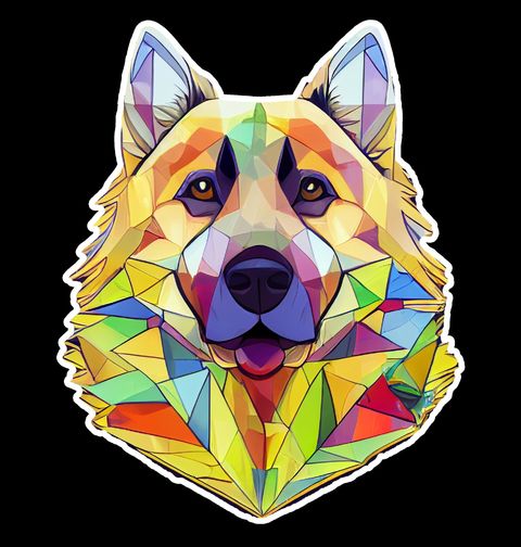 Obrázek produktu Pánské tričko Německý ovčák Polygon Dog