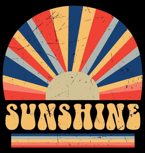 Obrázek produktu Pánské tričko Letní Úsvit Retro Sunshine