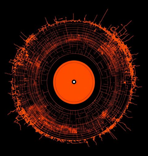 Obrázek produktu Pánské tričko Vinyl DELTAPLANET 05
