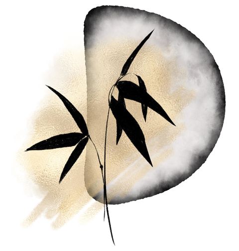 Obrázek produktu Dámské tričko Stín Bambusu Ink wash painting